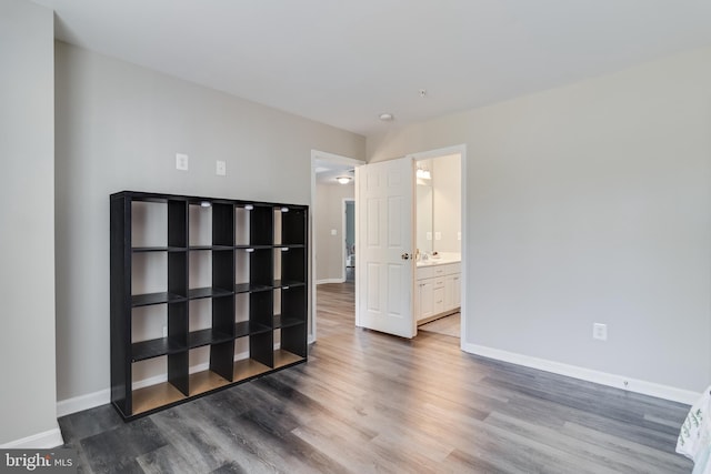 13301 Windjammer Ct, Hughesville, MD 20637 - empty room with wood finished floors and baseboards
