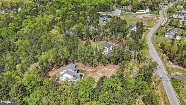 13301 Windjammer Ct, Hughesville, MD 20637 - drone / aerial view with a view of trees
