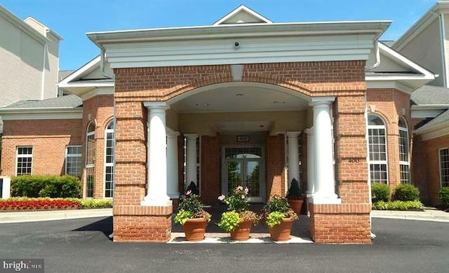 400 Symphony Cir Unit 261C, Cockeysville, MD 21030 - entrance to property with brick siding