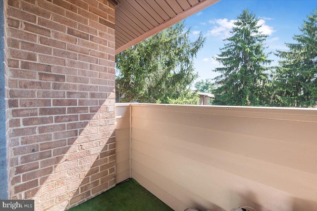view of patio / terrace featuring a balcony