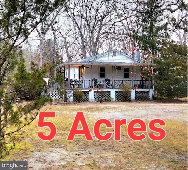 64 Park Ave, Jackson, NJ 08527 - back of house featuring a porch