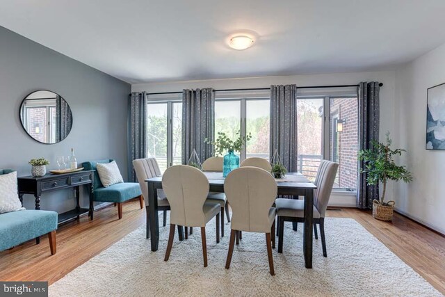 1 Fox Field Ct, Reisterstown, MD 21136 - dining area featuring a wealth of natural light and light wood-style floors