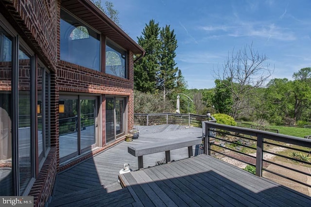 1 Fox Field Ct, Reisterstown, MD 21136 - view of wooden deck