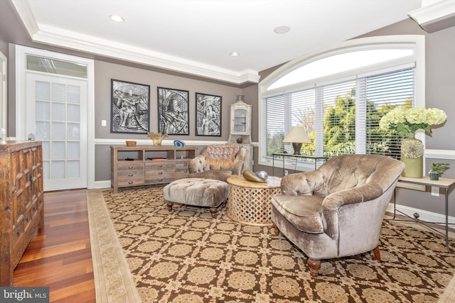 4083 Reels Mill Rd, Frederick, MD 21704 - sitting room featuring wood finished floors and baseboards