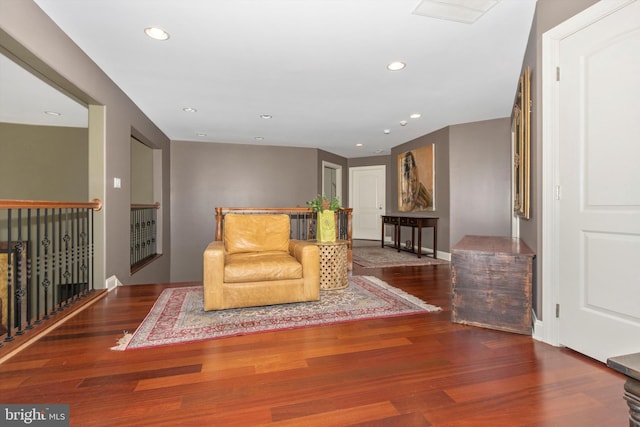 4083 Reels Mill Rd, Frederick, MD 21704 - living area featuring wood finished floors, recessed lighting, and baseboards
