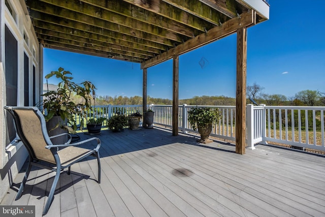 4083 Reels Mill Rd, Frederick, MD 21704 - view of deck