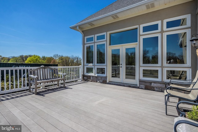 4083 Reels Mill Rd, Frederick, MD 21704 - view of wooden terrace