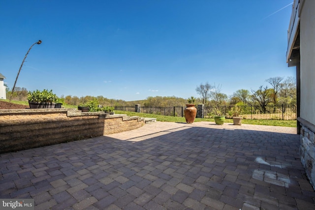 4083 Reels Mill Rd, Frederick, MD 21704 - view of patio / terrace with fence