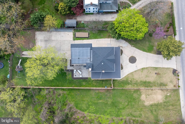 drone / aerial view