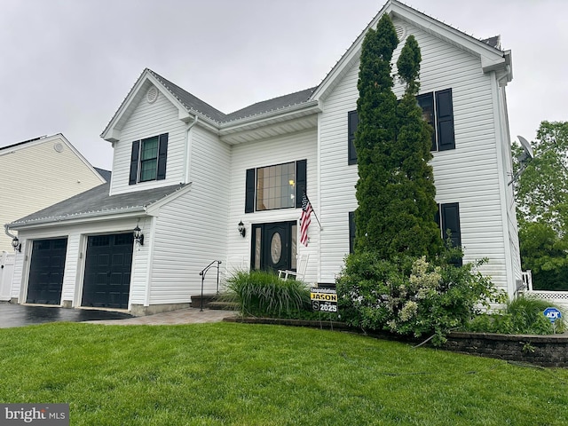 175 Barracuda Rd, Manahawkin, NJ 08050 - view of front of property featuring a front yard and driveway