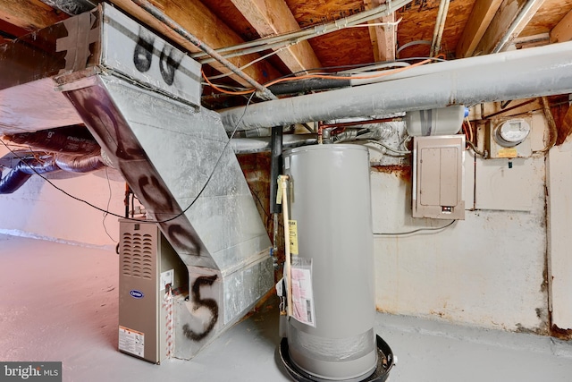 806 W 35th St, Baltimore, MD 21211 - utilities with water heater and electric panel