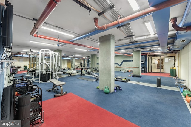1515 S Arlington Ridge Rd Unit 402, Arlington, VA 22202 - view of gym
