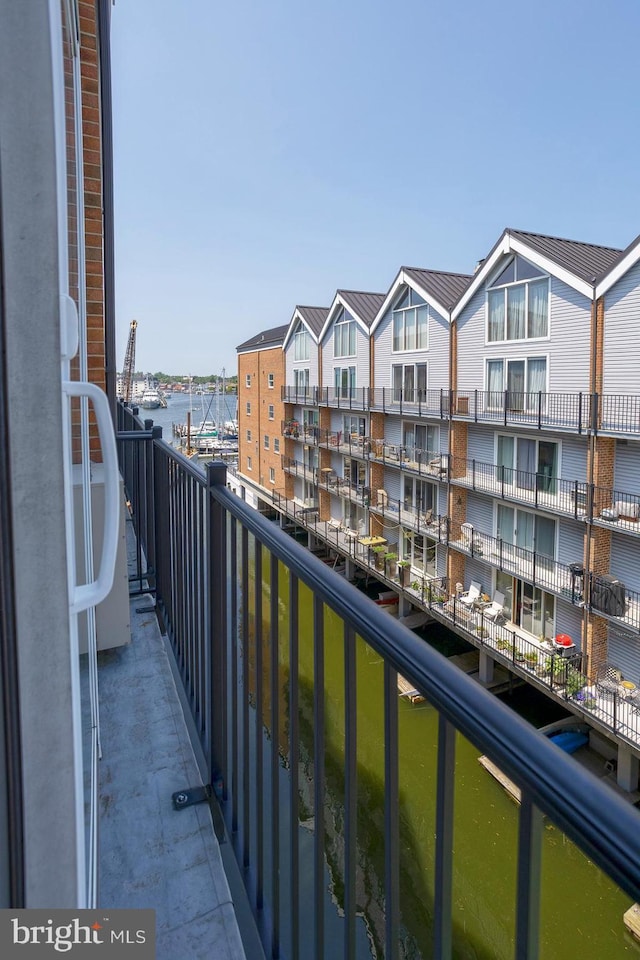 312 Severn Ave Unit W 401, Annapolis, MD 21403 - balcony with a water view
