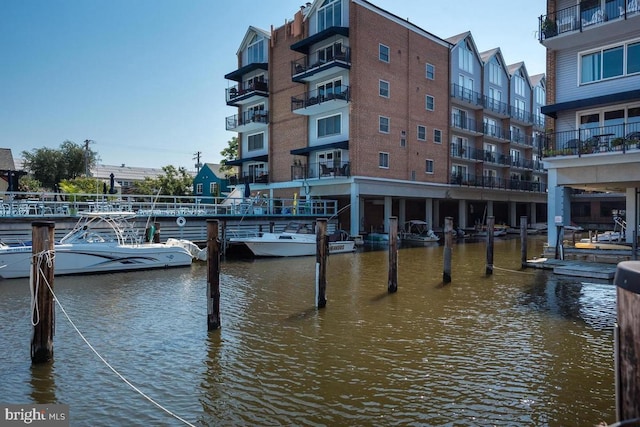 312 Severn Ave Unit W 401, Annapolis, MD 21403 - dock area with a water view