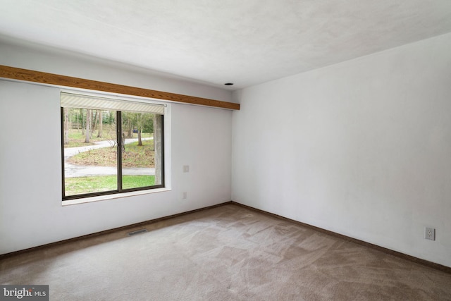 390 S Bryn Mawr Ave, Bryn Mawr, PA 19010 - unfurnished room featuring baseboards, carpet, and visible vents