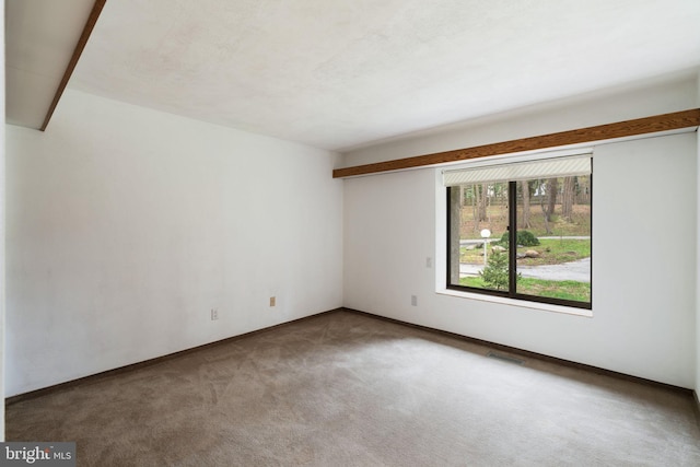 390 S Bryn Mawr Ave, Bryn Mawr, PA 19010 - carpeted empty room featuring visible vents and baseboards