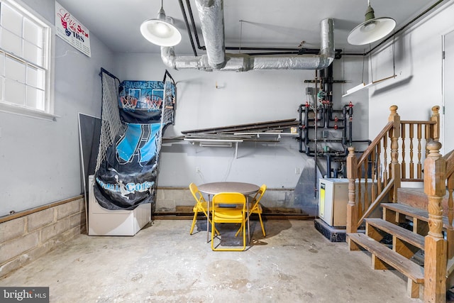 view of utility room