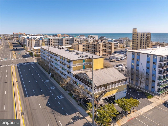 13500 Coastal Hwy Unit 201, Ocean City, MD 21842 - birds eye view of property with a water view and a view of city