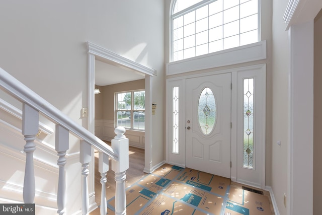 1825 Hessian Dr, Williamstown, NJ 08094 - entryway featuring a high ceiling