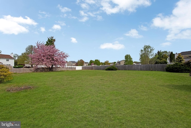 1825 Hessian Dr, Williamstown, NJ 08094 - view of yard featuring a fenced backyard