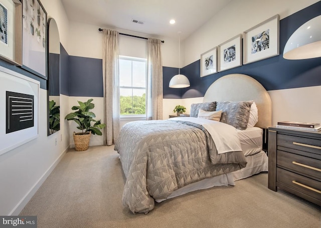 1201 Chesapeake View Dr, Middletown, DE 19709 - carpeted bedroom featuring baseboards, recessed lighting, and visible vents