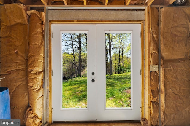 2208 Quarry Rd, Bunker Hill, WV 25413 - doorway to outside featuring plenty of natural light and french doors