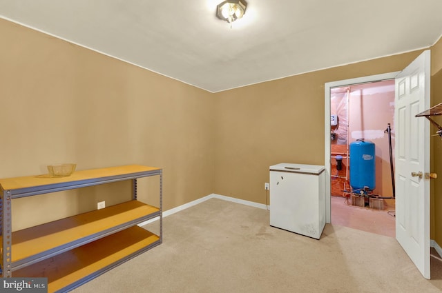2208 Quarry Rd, Bunker Hill, WV 25413 - interior space featuring baseboards and carpet flooring
