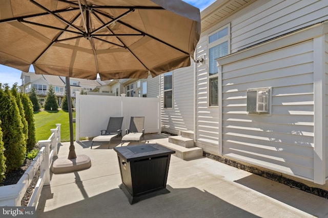 view of patio