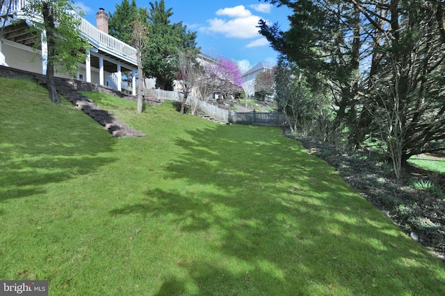6420 Barrington Dr, Frederick, MD 21701 - view of yard featuring fence