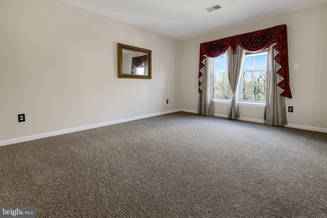 6420 Barrington Dr, Frederick, MD 21701 - unfurnished room with visible vents, baseboards, and carpet floors