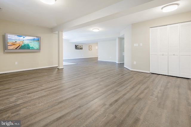 6420 Barrington Dr, Frederick, MD 21701 - interior space with baseboards and wood finished floors