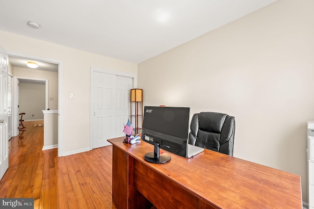 2410 Mallard Ln, Downingtown, PA 19335 - office space with baseboards and light wood-style floors