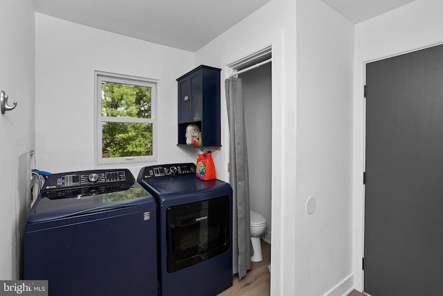 11 Bridge Rd, Lumberton, NJ 08048 - washroom with washing machine and dryer, light wood finished floors, and laundry area