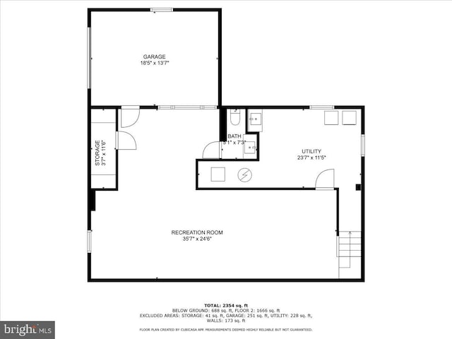 7533 Dover Ln, Lanham, MD 20706 - property floor plan