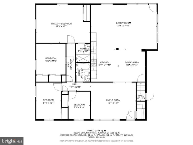 7533 Dover Ln, Lanham, MD 20706 - property floor plan