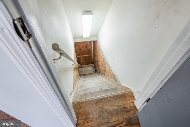 view of stairs