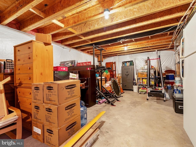 1304 Lakeview Dr, Cross Junction, VA 22625 - view of unfinished below grade area