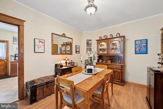 3257 Almond St, Philadelphia, PA 19134 - dining room featuring light wood finished floors and baseboards