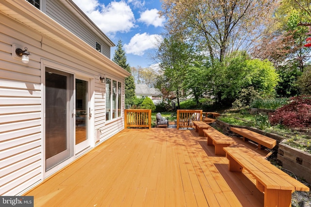view of deck