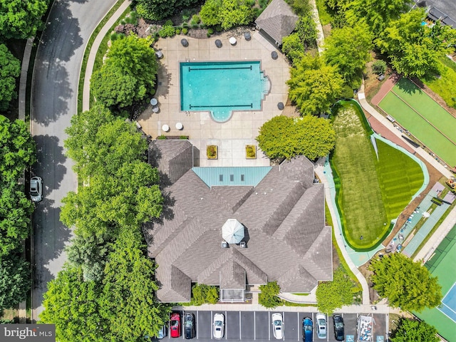 32 Dresner Cir, Upper Chichester, PA 19061 - birds eye view of property