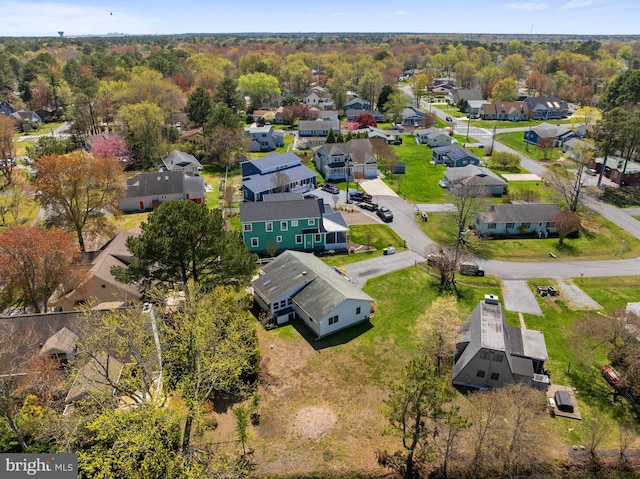 605 Old Post Ct, Bethany Beach, DE 19930 - bird's eye view featuring a residential view