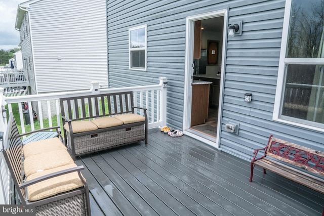 view of deck