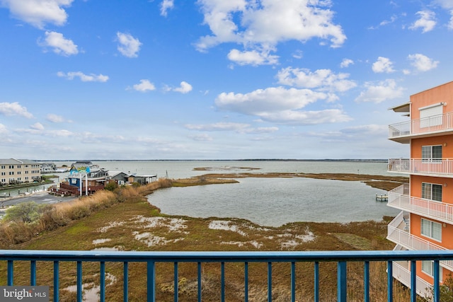 property view of water