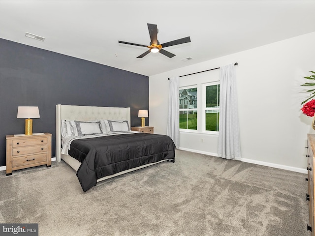 704 Kaplon Ct, Brunswick, MD 21716 - bedroom with carpet flooring, baseboards, and a ceiling fan