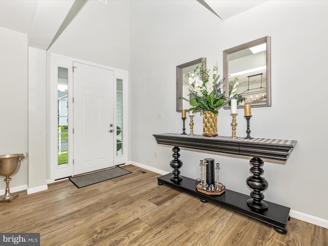 704 Kaplon Ct, Brunswick, MD 21716 - foyer featuring wood finished floors and baseboards