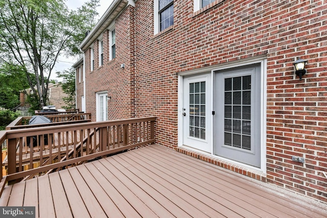 9644 Sutton Green Ct, Vienna, VA 22181 - view of deck