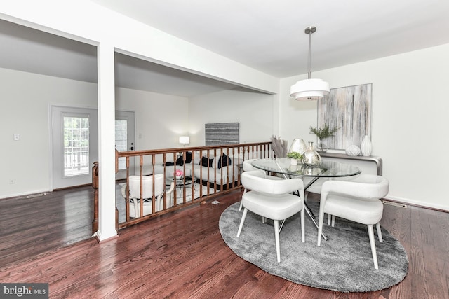 9644 Sutton Green Ct, Vienna, VA 22181 - dining room featuring wood finished floors
