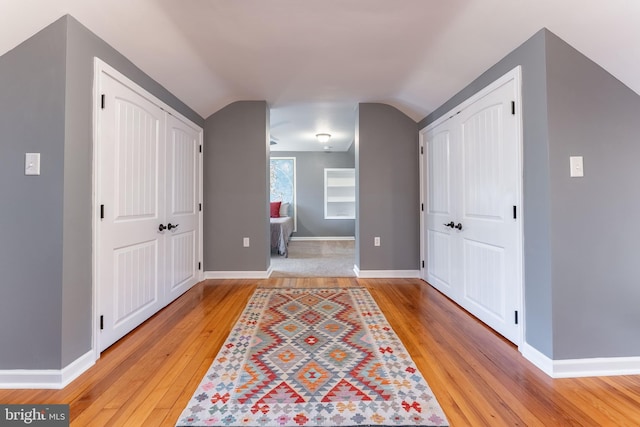90 Indiantown Rd, Glenmoore, PA 19343 - additional living space featuring light wood-style floors, lofted ceiling, and baseboards