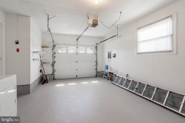 17 Hyannis St, Toms River, NJ 08757 - garage featuring independent washer and dryer and a garage door opener