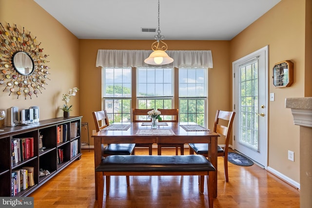 207 Secretariat Dr Unit M, Havre De Grace, MD 21078 - dining room with light wood finished floors and baseboards